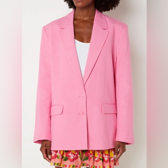Farm Rio Pink Blazer - Picture 1 of 5